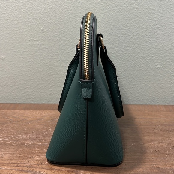 🦃 Aldo Dark Forest Green Crossbody Handbag w/Matching Wallet - Picture 4 of 10